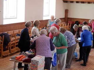 Shoes box appeal in Cullen Church